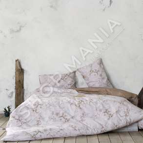 NIMA HOME - SET CARCAF DOPIO "TABITA BEIGE" - 240X260CM