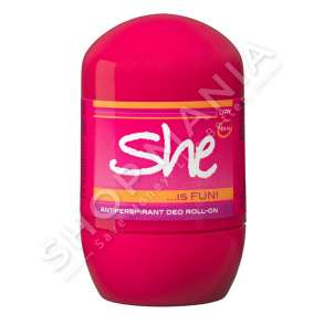 SHE - DEODORANT ROLL ON PER FEMRA