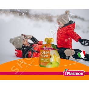 PLASMON - PURE/LENG ME MOLLE & BANANE "SPREMI E GUSTA" - 100G, +6 MUAJ