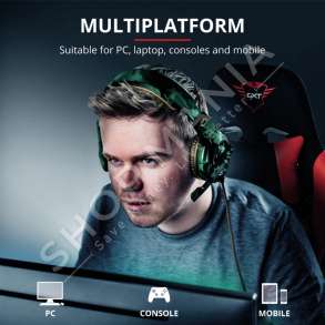 TRUST - KUFJE GAMING PER PS4/XBOX ONE/SWITCH/PC ME DIZANJ USHTARAK "GXT 310C RADIUS"