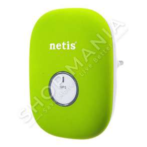 NETIS - WIRELESS N USB EXTENDER "E1+", 300MBPS, 2.4GHZ, WPS BUTON, 1XRJ45