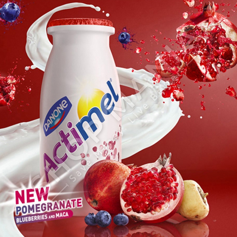 DANONE/ACTIMEL - KOS I LENGSHEM ME SHEGE, BORONICE & MACA - 4 x 100G