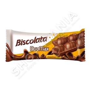 BISCOLATA - VAFER ME MBUSHJE KREM QUMESHTI E MBULUAR ME COKOLLATE - 44G