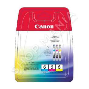 CANON - MULTIPACK NGJYRË E KALTËR/NGJYRË MAGENTA/NGJYRË E VERDHË BCI-6X 4706A022 KONFEKSION MULTI