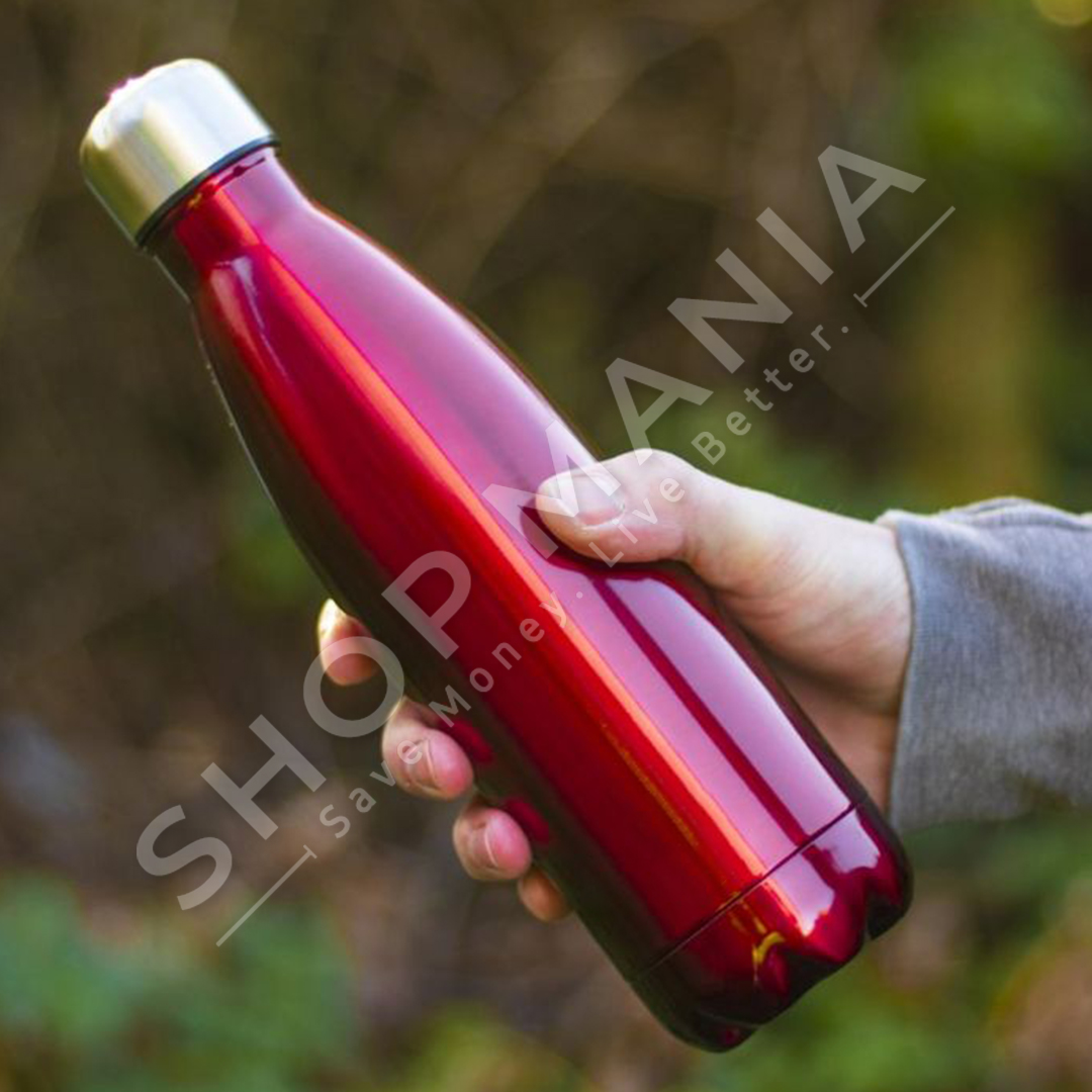 NAVA - TERMUES CELIKU NE FORME SHISHE "I KUQ"  - 500ML