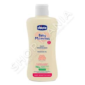 CHICCO - VAJ MASAZHUES 200ML/+0MUAJSH "BABY MOMENTS MASSAGE OIL" - 8058664129331