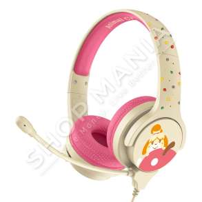 OTL - KUFJE ME MIKROFON PER FEMIJE +3VJEC "HEADPHONE OTL-ANIMAL CROSSING ISABELLE INTERACTIVE HEADPHONES" - 5055371623797
