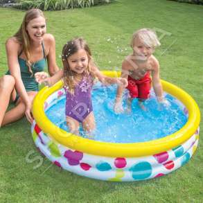 INTEX - PISHINE +2VJEC "RAINBOW OMBRE POOL" - 58439