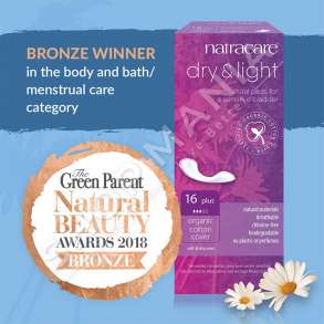 NATRACARE - PECETA ME PAMBUK ORGANIK PER INKONTINENCE URINARE "PLUS" - 16 COPE