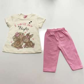 KOSTUM ME STRECE & BLUZE ME MENGE TE SHKURTRA - DZ-003