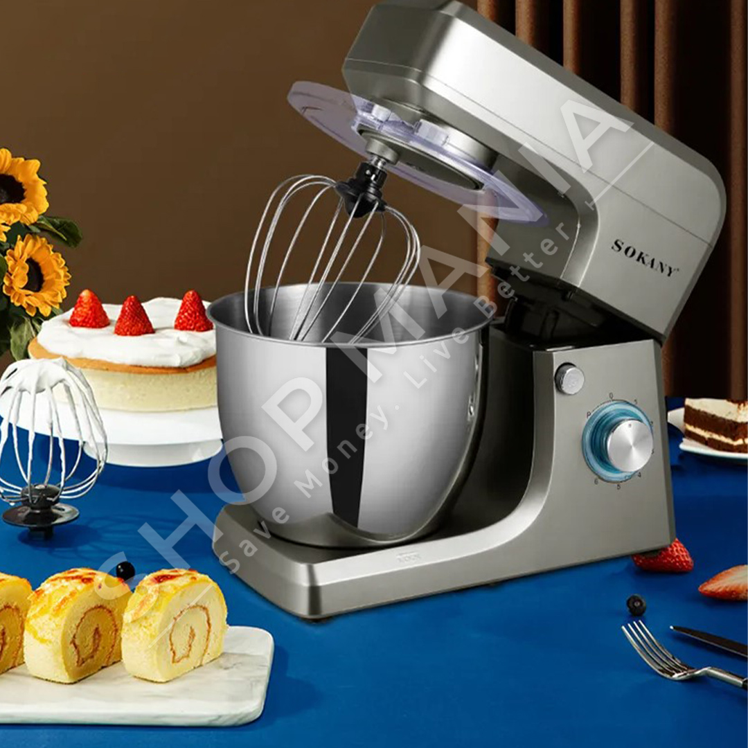 SOKANY - MIKSER ME ENE RRAHESE 1400W/8L 3NE1 "STAND MIXER" - SK-1511