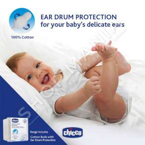 CHICCO - PASTRUES VESHESH PER FEMIJE 100% PAMBUK BIO - 64 COPE, +0 MUAJ