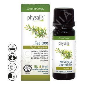 PHYSALIS - VAJ ME EFEKT PASTRUES NE LEKURE & TRAKTIN RESPIRATOR 10ML "TEA TREE MELALEUCA ALTERNIFOLIA"