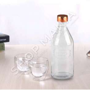 HOMESTYLE - SHISHE QELQI ME KAPAK BRONXI "HOME" - 1L