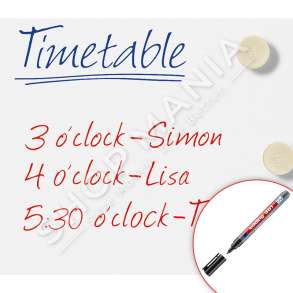 EDDING - E-361 MARKER I TABELES SE BARDHE  - DISA NGJYRA