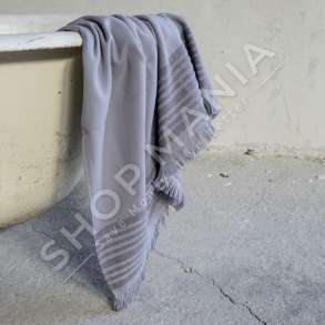 NIMA HOME - PESHQIR 100% PAMBUK "RAY-GRAY" - 90X150CM