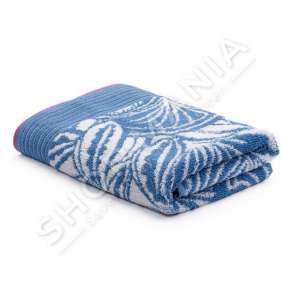 PESHQIR 100% PAMBUK "PRIMA JACQUARD" - BLU, 50X100CM