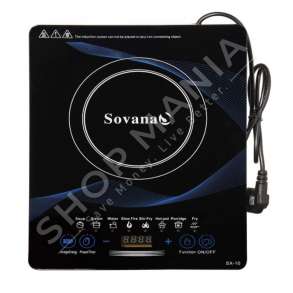 PIANURE ME INDUKSION ME PANEL DIGJITAL "SOVANA"  - 1 PLITKE, 2000W