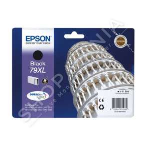 EPSON - KARTUÇË ME BOJË NGJYRË E ZEZË C13T79014010 T7901 RRETH 2600 FAQE 41.8ML 79XL