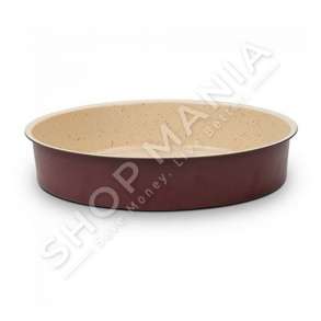 NAVA - TAVE PJEKJE ME VESHJE QERAMIKE E RRUMBULLAKET "TERRESTRIAL" - 6X32CM