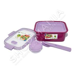 CURVER - TAS ME VAKUM 1.2L & SET SERVIRJE USHQIMI & ENE PER SALCE "SMART TO GO PURPLE" - 3253920947024