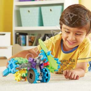 LEARNING RESOURCES - LOJE ARGETUESE "FLIGHT GEARS", +4 VJEC