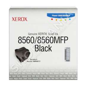 XEROX - COLORSTIX NGJYRË E ZEZË 108R00727 SOLID INK, KONFEKSION ME 6 COPË