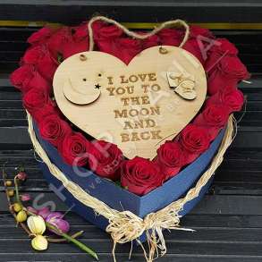 KOMPOZIM LULESH "FULL OF LOVE" - 23X23CM