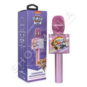 OTL - MIKROFON KARAOKE WIRELESS +3VJEC "PAW PATROL PINK KARAOKE MICROPHONE" - 5055371624749