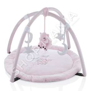 BABY JEM - TAPET PER FEMIJE +0 MUAJSH "VELVET PINK ELEPHANT PATTERNED" -  65X65X55CM