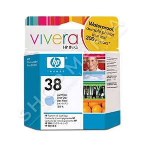 HP - KARTUÇË ME BOJË NGJYRË E KALTËR (E HAPUR) C9418A 38 27ML KARTUÇË ME BOJË