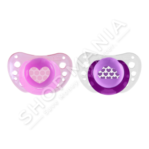 CHICCO - BIBERON FALLCO SILIKONI 2COPE/6-16MUAJSH "SILICONE PACIFIER PHYSIO AIR PINK" - 8058664109678