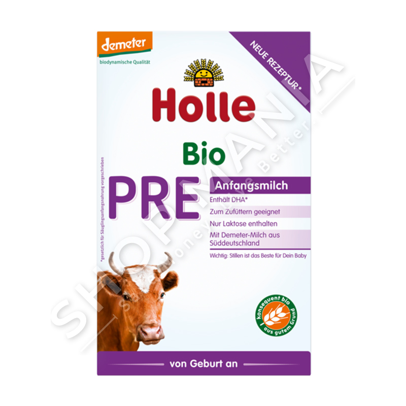 HOLLE - QUMESHT FORMULE "PRE - ORGANIC" - 400G, +0 MUAJ