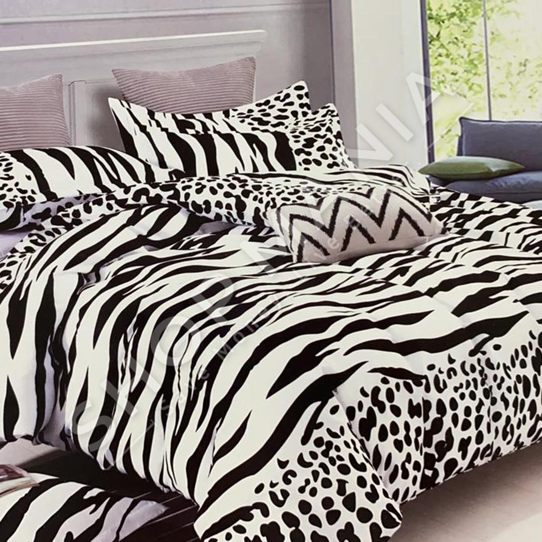 JORGAN DOPIO ME DIZAJN ZEBRE - 220X240CM