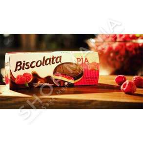 BISCOLATA - BISKOTA ME COKOLLATE & MJEDER "PIA" - 8 x 12.5G