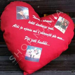 JASTEK NE FORME ZEMRE - 40X40CM