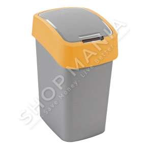CURVER - KOSH PER MBETURINA 50L "FLIP BIN PACIFIC YELLOW+SILVER" - 3253922172097