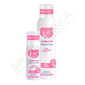 CL - DEODORANT SPRAY UNISEX "INVISIBLE FRESH MINI" - 50ML