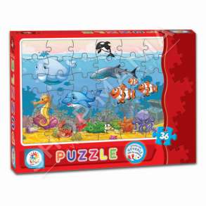 LAÇO - PUZZLE 36PJESE/+3VJEC "PUZZLE 36 PIECES UNDERWATER FRIENDS" - LC7140