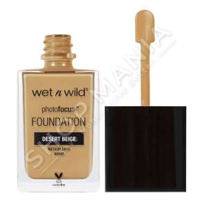 WET N WILD - FONDATINE 30ML "PHOTOFOCUS FOUNDATION DESSERT BEIGE" - 4049775537232