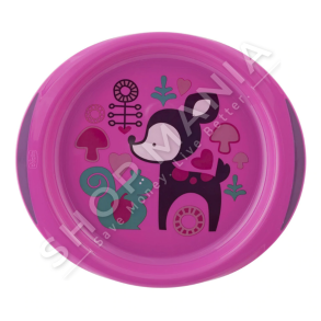 CHICCO - SET USHQIMI (PJATE+TAS) +12MUAJSH "DISH SET TAKE EAT EASY GIRL" - 8058664086573
