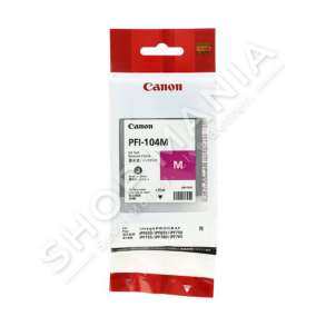CANON - KARTUÇË ME BOJË NGJYRË MAGENTA PFI-104M 3631B001 130ML