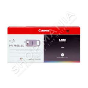 CANON - KARTUÇË ME BOJË NGJYRË E ZEZË (MAT) PFI-702MBK 2219B001 700ML
