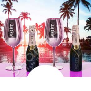 MOET & CHANDON - SHAMPANJE "IMPERIAL ROSE'" - 200ML, 12.5% VOL.