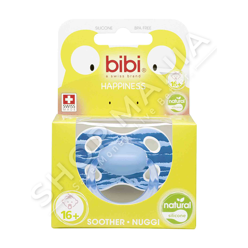 BIBI - BIBERON FALCO SILIKONI " NATURAL - WILD BABY"  +16 MUAJ