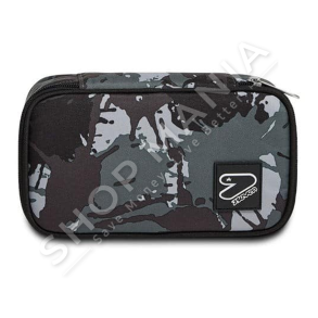 SEVEN - PORTOFOL SHKOLLE "ROUND PLUS BIG - THE DOUBLE MIMETIC BROWN"