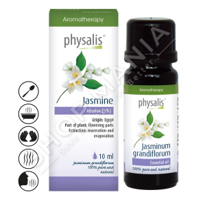 PHYSALIS - VAJ ESENCIAL JASMINI 10ML "JASMINE JASMINUM GRANDIFLORUM"