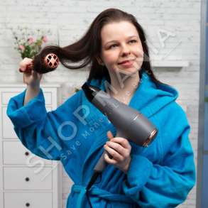 FIRST AUSTRIA - THARESE FLOKESH 2200W "HAIR DRYER WITH IONIZER, 2 SPEEDS AND 3 TEMPERATURE SETTINGS" - FA-5654-7-GR