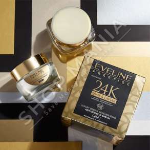 EVELINE COSMETICS - KREM RIGJENERUES ANTI-RRUDHE NATE "24K SNAIL & CAVIAR" - 50ML