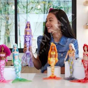 MATTEL - KUKULL SIRENE SURPRIZE +3VJEC "DOLL BARBIE COLOUR REVEAL MERMAID" - 194735007189